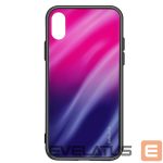 Чехол на заднюю панель Evelatus Samsung Galaxy A70 Water Ripple Gradient Color Anti-Explosion Tempered Glass Case Gradient Pink-Purple