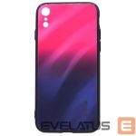 Чехол на заднюю панель Evelatus Apple iPhone XR Water Ripple Gradient Color Anti-Explosion Tempered Glass Case Gradient Pink-Purple