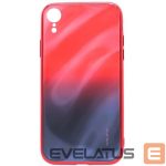 Чехол на заднюю панель Evelatus Apple iPhone XR Water Ripple Gradient Color Anti-Explosion Tempered Glass Case Gradient Red-Black