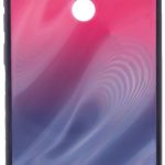 Чехол на заднюю панель Evelatus Xiaomi Redmi 8 Water Ripple Gradient Color Anti-Explosion Tempered Glass Case Gradient Pink-Purple