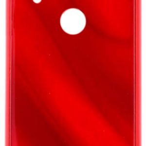 Чехол на заднюю панель Evelatus Xiaomi Redmi 7 Water Ripple Full Color Electroplating Tempered Glass Case Red