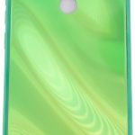 Чехол на заднюю панель Evelatus Xiaomi Redmi 8 Water Ripple Full Color Electroplating Tempered Glass Green