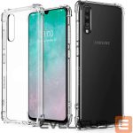 Чехол на заднюю панель Evelatus Samsung Galaxy A70 Military Shockproof Silicone Case TPU Transparent