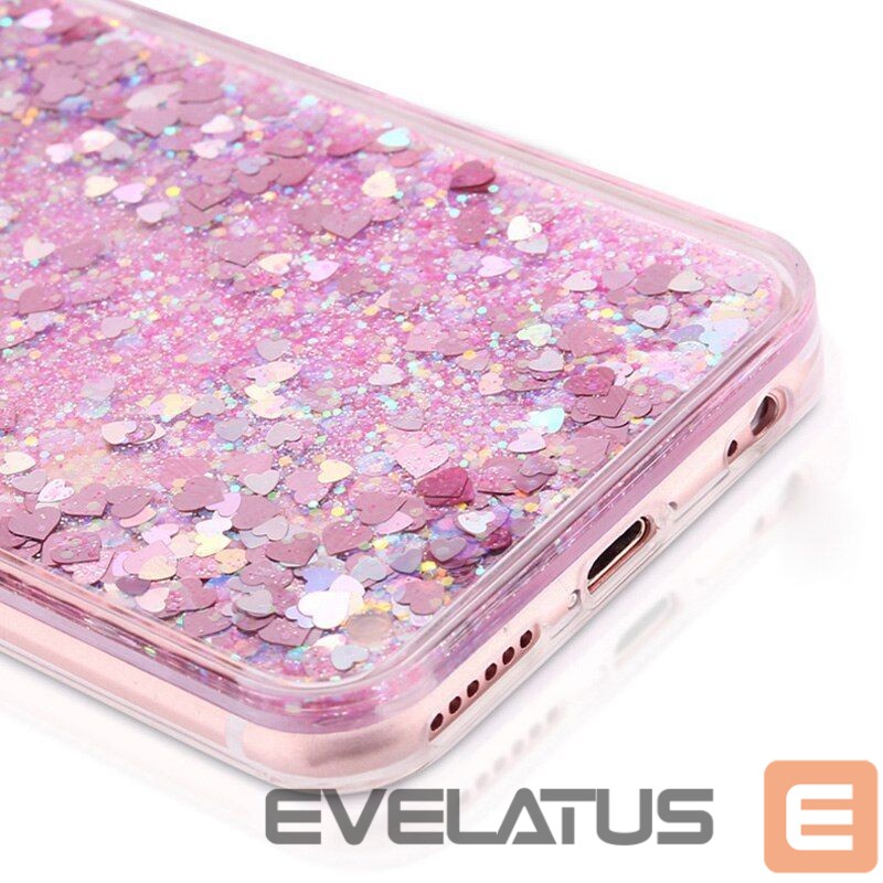 Чехол на заднюю панель Evelatus Xiaomi Note 7 Shining Quicksand Case Pink