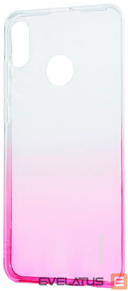 Чехол на заднюю панель Evelatus Huawei P Smart 2019 Gradient TPU Case Rose Red