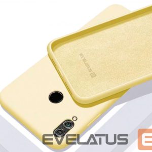 Чехол на заднюю панель Evelatus Xiaomi Mi 9 Lite Soft Silicone Yellow