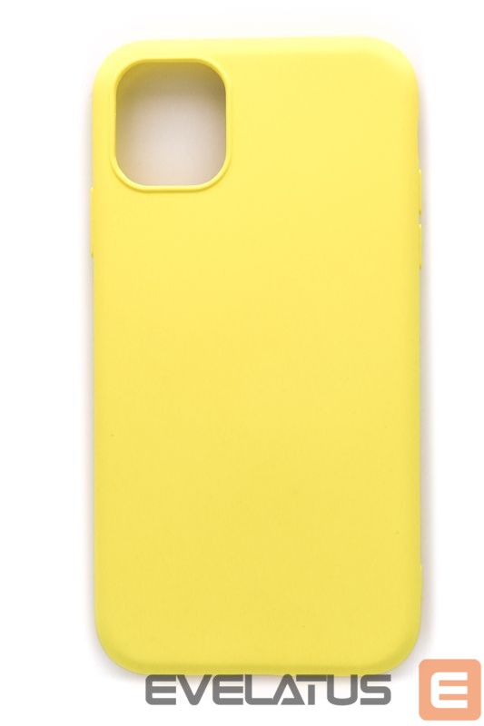 Чехол на заднюю панель Evelatus Apple iPhone 11 Pro Nano Silicone Case Soft Touch TPU Yellow