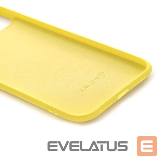 Чехол на заднюю панель Evelatus Apple iPhone 11 Pro Max Nano Silicone Case Soft Touch TPU Yellow