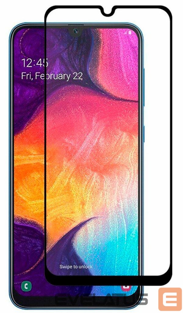 Защитное стекло Evelatus Samsung Galaxy A20/A30s/A50/A50s 2.5D Full Cover Japan Glue Glass Anti-Static