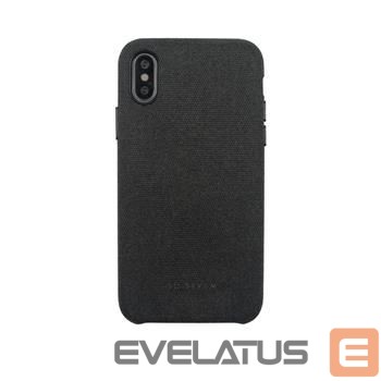 Чехол на заднюю панель SoSeven Apple iPhone X/XS Premium Gentleman Case Fabric Black