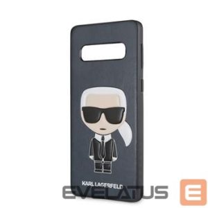 Чехол на заднюю панель Karl Lagerfeld Samsung Galaxy S10 Ikonik Full Body PC/TPU Case Blue