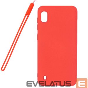 Чехол на заднюю панель Evelatus Samsung Galaxy A10 Nano Silicone Case Soft Touch TPU Red