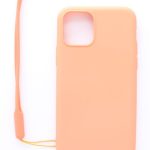 Чехол на заднюю панель Evelatus Apple iPhone 11 Pro Soft Touch Silicone Case with Strap Pink