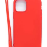 Чехол на заднюю панель Evelatus Apple iPhone 11 Pro Soft Touch Silicone Case with Strap Red