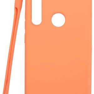 Чехол на заднюю панель Evelatus Xiaomi Xiaomi Redmi Note 8 / Redmi Note 8 2021 Soft Touch Silicone Case with Strap Pink