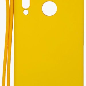 Чехол на заднюю панель Evelatus Huawei P30 Lite Soft Touch Silicone Case with Strap Yellow