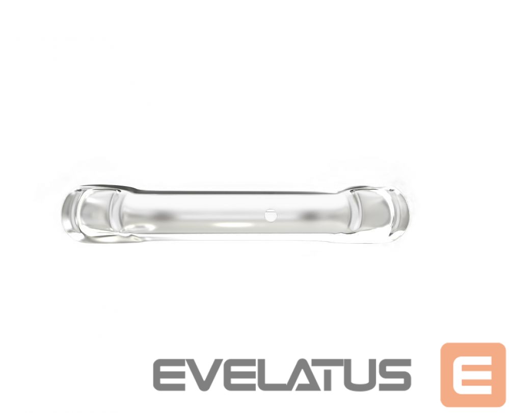 Чехол на заднюю панель Evelatus Samsung A40 Silicone Transparent with Necklace TPU Strap Silver
