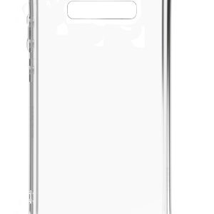 Чехол на заднюю панель Evelatus Samsung Galaxy S10 Silicone Transparent with Necklace TPU Strap Silver
