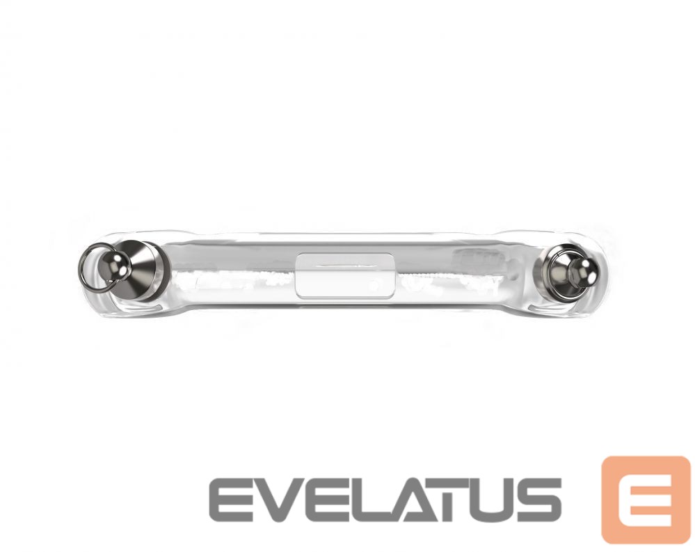 Чехол на заднюю панель Evelatus Apple iPhone 6/6S Silicone Transparent with Necklace TPU Strap Space Gray