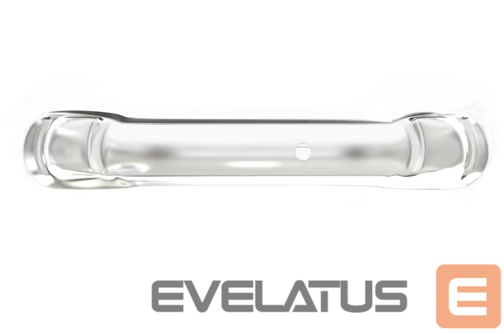 Чехол на заднюю панель Evelatus Apple iPhone XS Max Silicone Transparent with Necklace TPU Strap Space Gray
