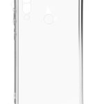 Чехол на заднюю панель Evelatus Huawei P30 Lite Silicone Transparent with Necklace TPU Strap Gold