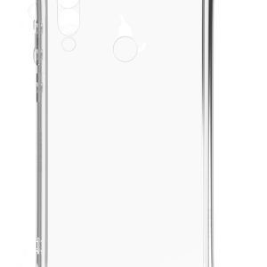 Чехол на заднюю панель Evelatus Huawei P30 Lite Silicone Transparent with Necklace TPU Strap Gold
