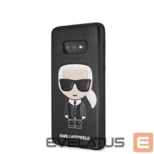 Чехол на заднюю панель Karl Lagerfeld Samsung Galaxy S10e Ikonik Full Body PC/TPU Case Black