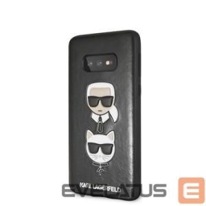 Чехол на заднюю панель Karl Lagerfeld Samsung Galaxy S10e Karl and Choupette Hard Case Black