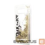 Чехол на заднюю панель Karl Lagerfeld Samsung Galaxy S10e Glitter Floatting Cover Black Gold