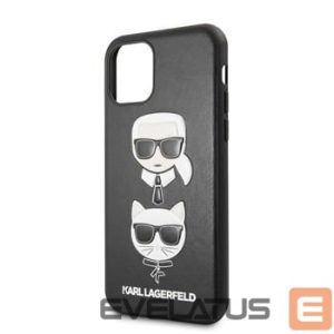 Чехол на заднюю панель Karl Lagerfeld Apple iPhone 11 Pro Karl Lagerfeld and Choupette Cover Black