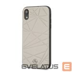Чехол на заднюю панель Mercedes-Benz Apple iPhone XR Twister Genuine Leather Hard Case Grey