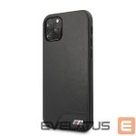 Чехол на заднюю панель BMW Apple iPhone 11 Pro Hardcase Smooth PU Leather Black