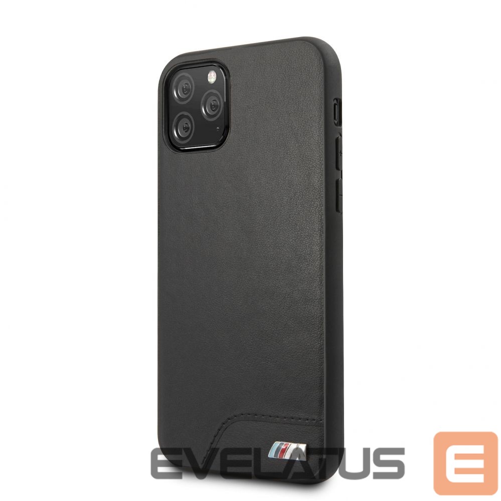 Чехол на заднюю панель BMW Apple iPhone 11 Pro Hardcase Smooth PU Leather Black