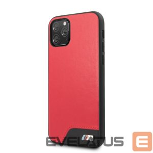 Чехол на заднюю панель BMW Apple iPhone 11 Pro Hardcase Smooth PU Leather Red