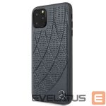 Чехол на заднюю панель Mercedes-Benz Apple iPhone 11 Pro Max Quilted Genuine Leather Blue