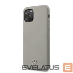 Чехол на заднюю панель Mercedes-Benz Apple iPhone 11 Pro Liquid Silicone Case Grey