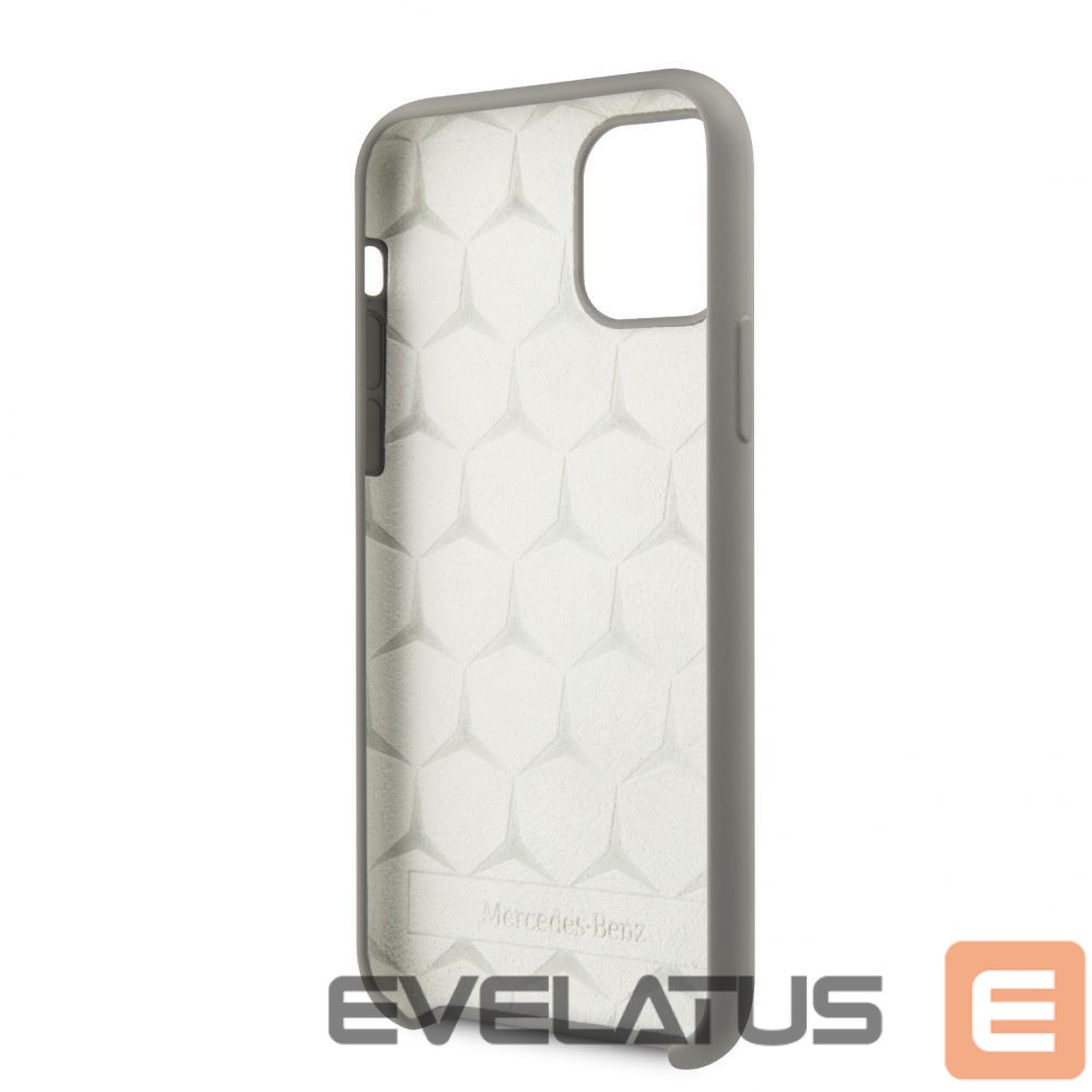 Чехол на заднюю панель Mercedes-Benz Apple iPhone 11 Pro Liquid Silicone Case Grey