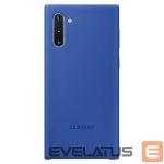 Чехол на заднюю панель Samsung  Note 10 Silicone cover EF-PN970TLEGWW Blue