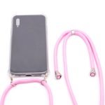 Чехол на заднюю панель Evelatus Samsung A40 Case with rope Pink Transparent