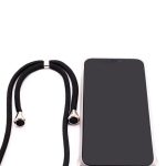 Чехол на заднюю панель Evelatus Samsung A50 Case with rope Black Transparent