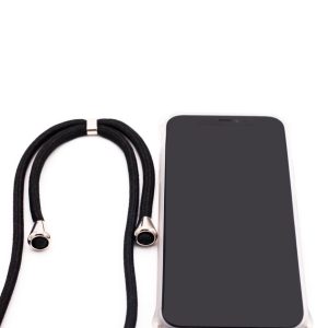Чехол на заднюю панель Evelatus Samsung A50 Case with rope Black Transparent