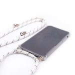 Чехол на заднюю панель Evelatus Samsung A50 Case with rope White Stripes Transparent