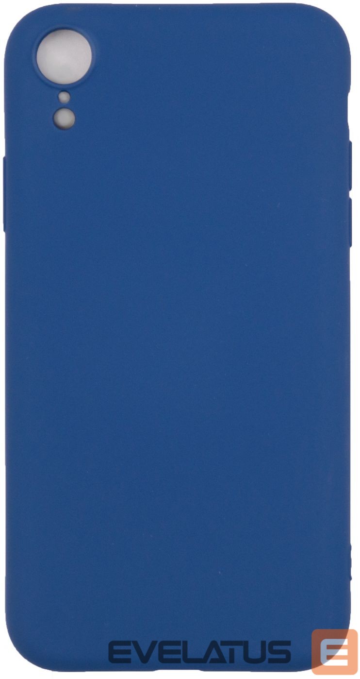 Чехол на заднюю панель Evelatus Apple iPhone XR Nano Silicone Case Soft Touch TPU Blue