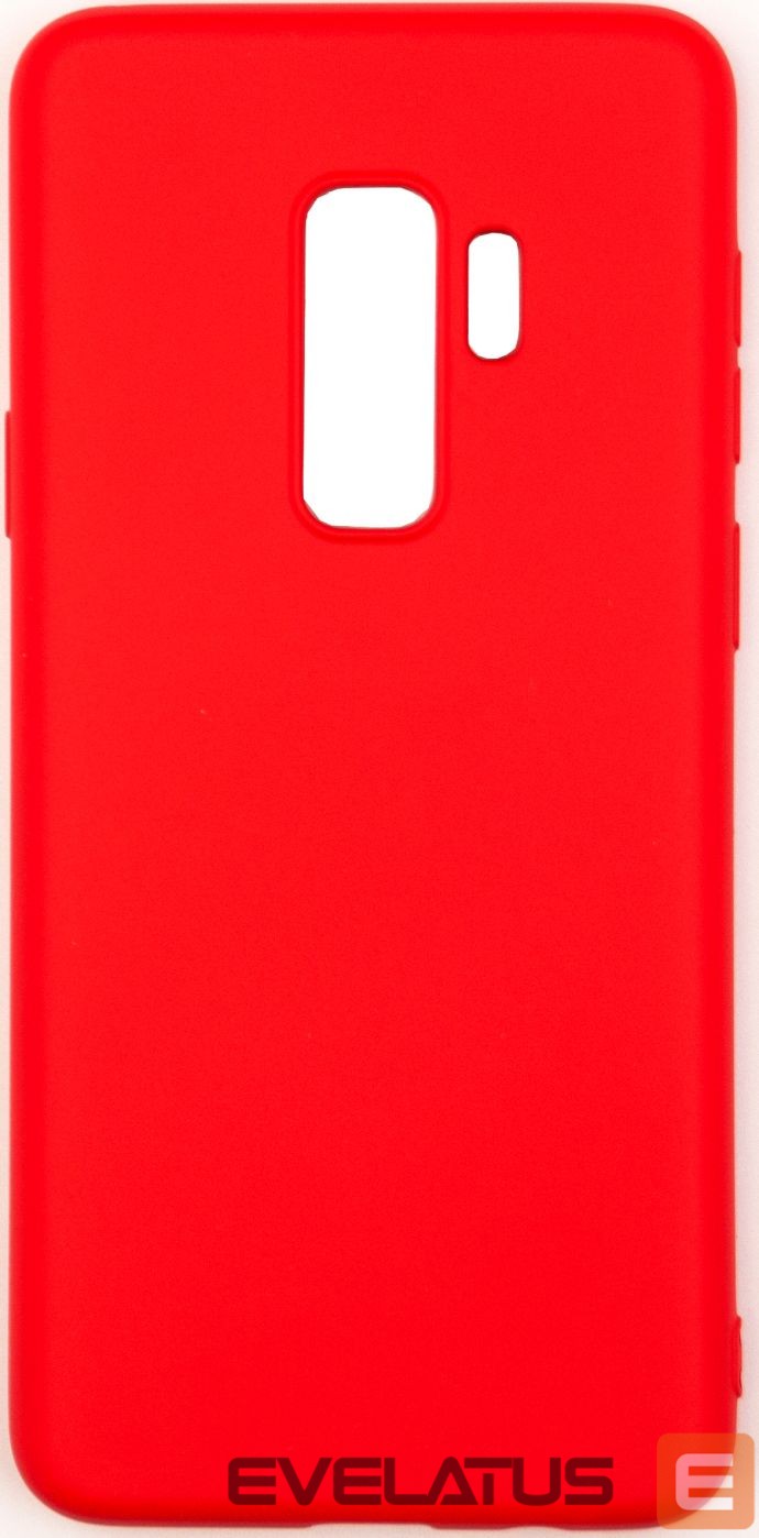 Чехол на заднюю панель Evelatus Samsung Galaxy S9 Plus Nano Silicone Case Soft Touch TPU Red