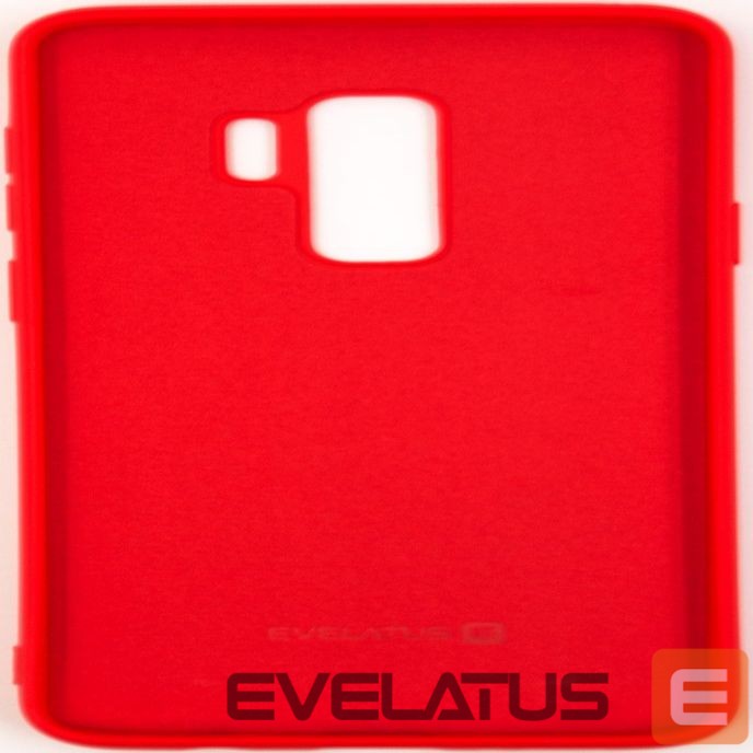 Чехол на заднюю панель Evelatus Samsung Galaxy S9 Plus Nano Silicone Case Soft Touch TPU Red