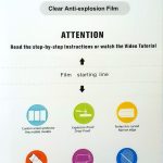 Защитная плёнка Evelatus Universal Hydrogel film for cutter Transparent