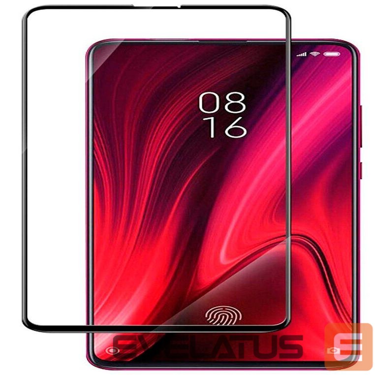Защитное стекло Evelatus Xiaomi Mi 9T Pro 2.5D Black Frame (Full Glue)