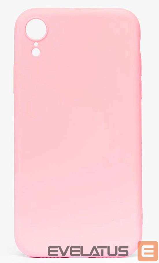 Чехол на заднюю панель Evelatus Apple iPhone XR Nano Silicone Case Soft Touch TPU Light Pink