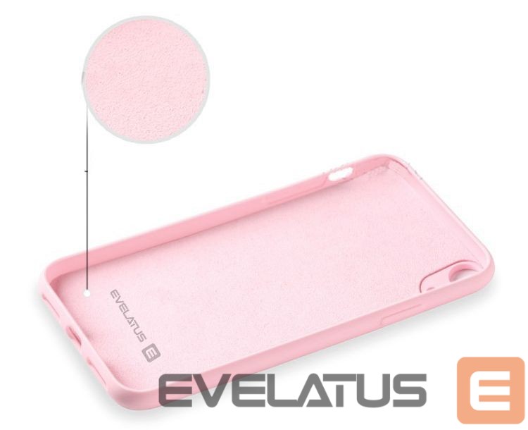 Чехол на заднюю панель Evelatus Apple iPhone XR Nano Silicone Case Soft Touch TPU Light Pink