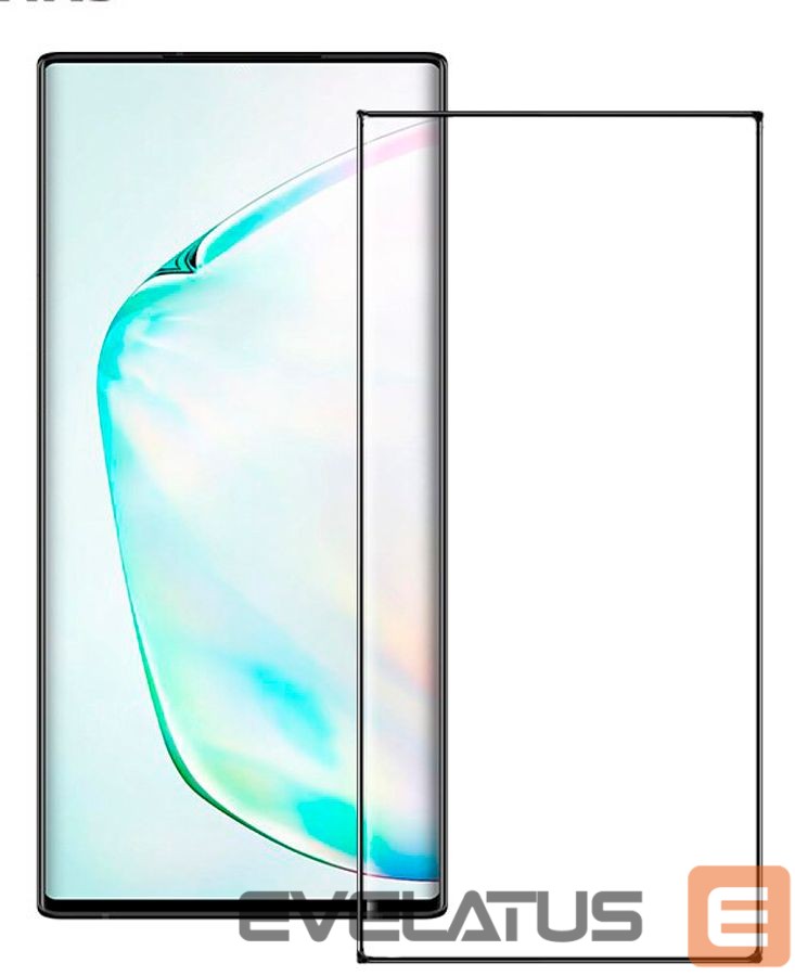Защитное стекло Evelatus Samsung Note 10 2.5D Full Cover Japan Glue Glass Anti-Static